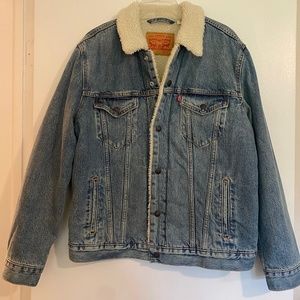 Men’s Levi’s Sherpa jean jacket